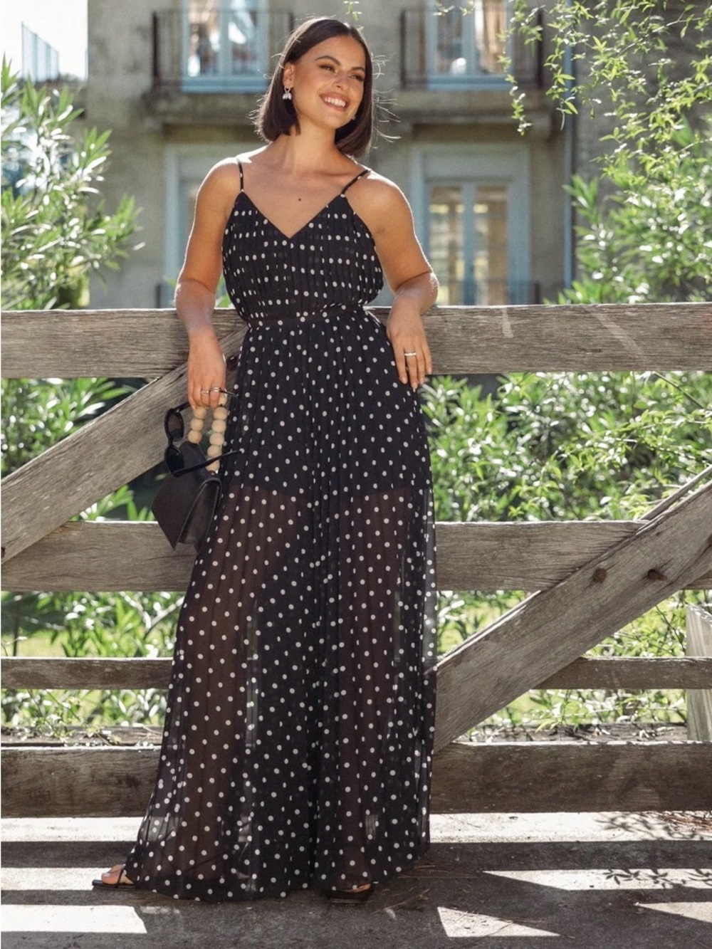 Petal & Pup Hilary Wide Leg Jumpsuit Black XS NWT